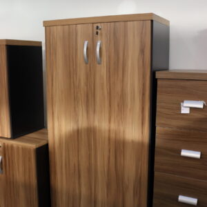 ARMÁRIO P_ ESCRITÓRIO DUAS PORTAS TABACO